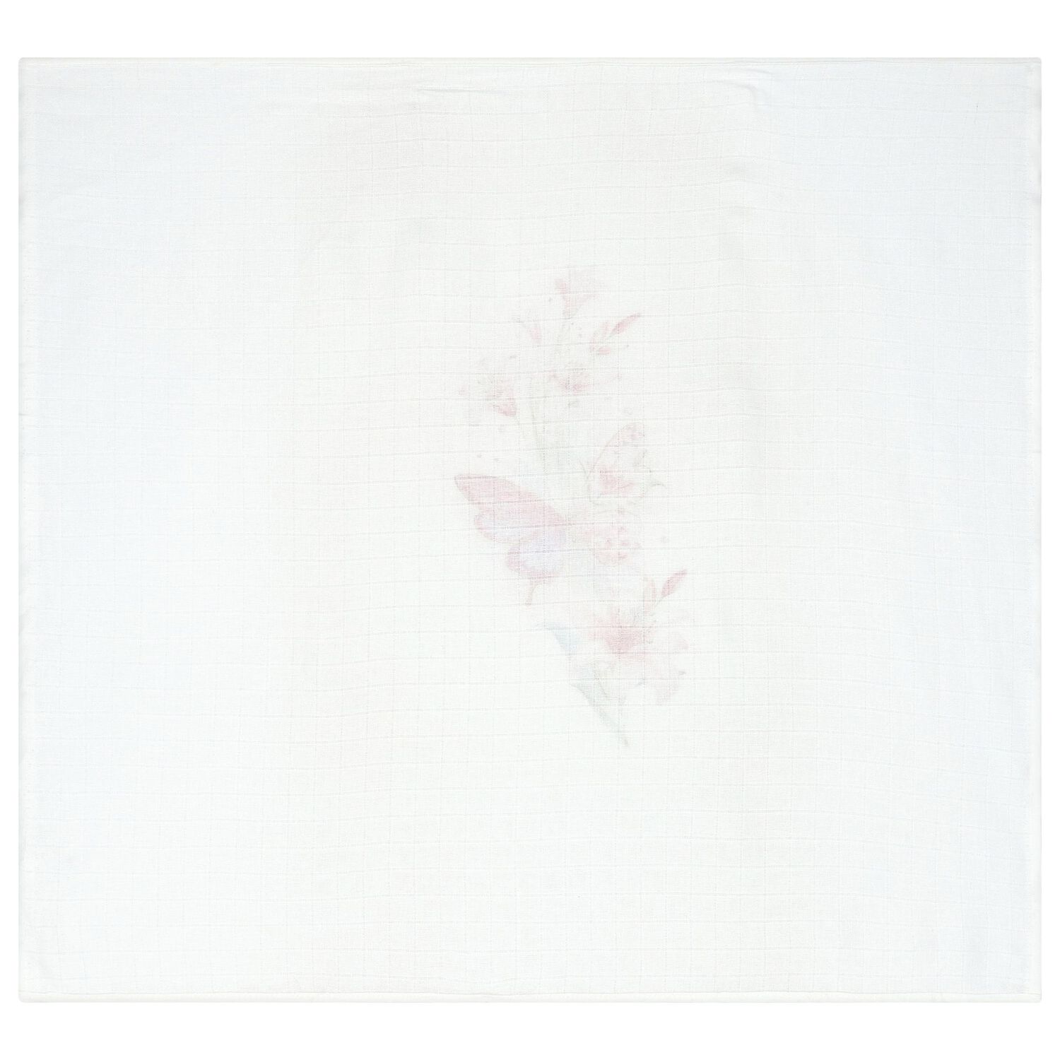 Baby Girls White & Pink Muslin Swaddles (3-Pack), 6, hi-res