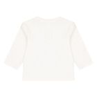 Younger Boys Ivory Bunny Long Sleeve Top, 1, hi-res