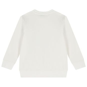 Girls Ivory Sun & Earth Sweatshirt