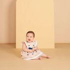 Baby Girls Pink & Blue Jacquard Dress Set, 1, hi-res