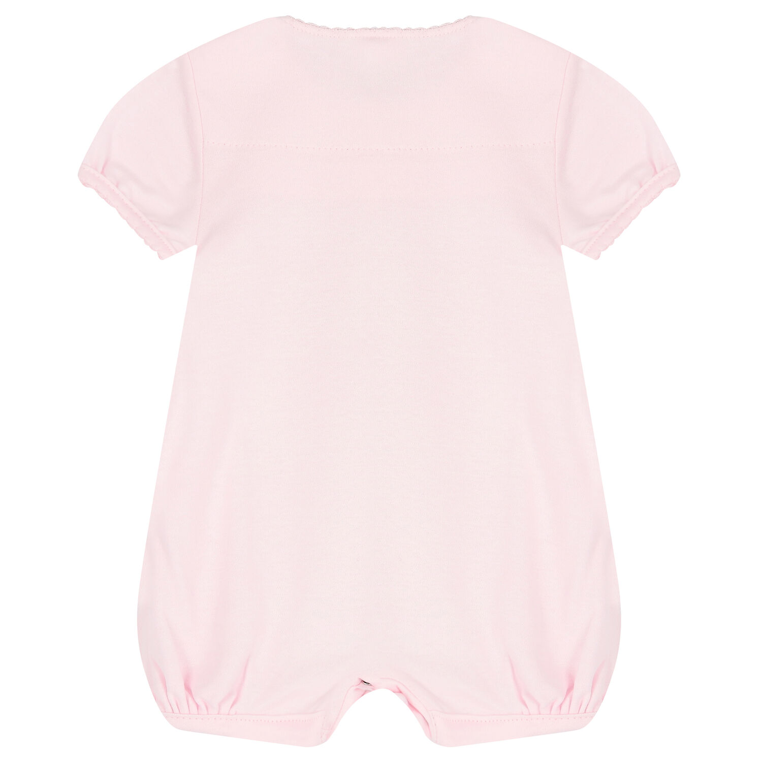 Baby Girls Pink Embellished Floral Romper, 1, hi-res