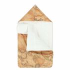 Beige Geo Map Baby Nest, 1, hi-res