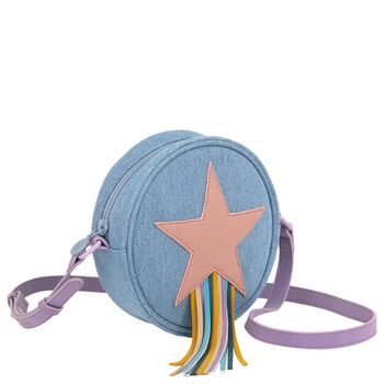Girls Blue Shooting Star Shoulder Bag