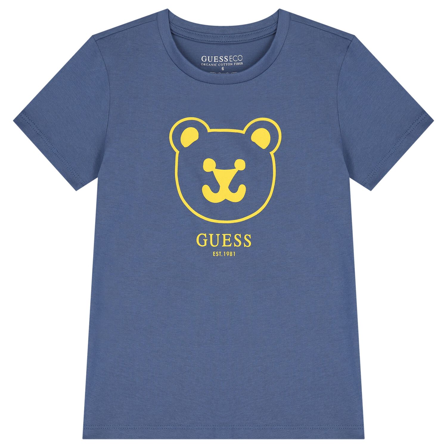 Boys Blue Teddy Bear Logo T-Shirt, 2, hi-res
