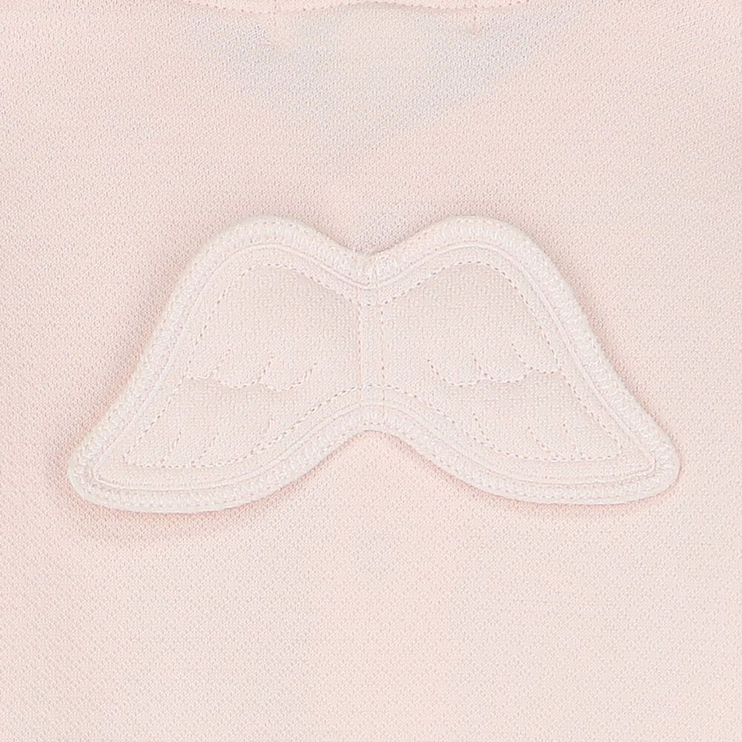Pink Angel Wings Babygrow, 3, hi-res