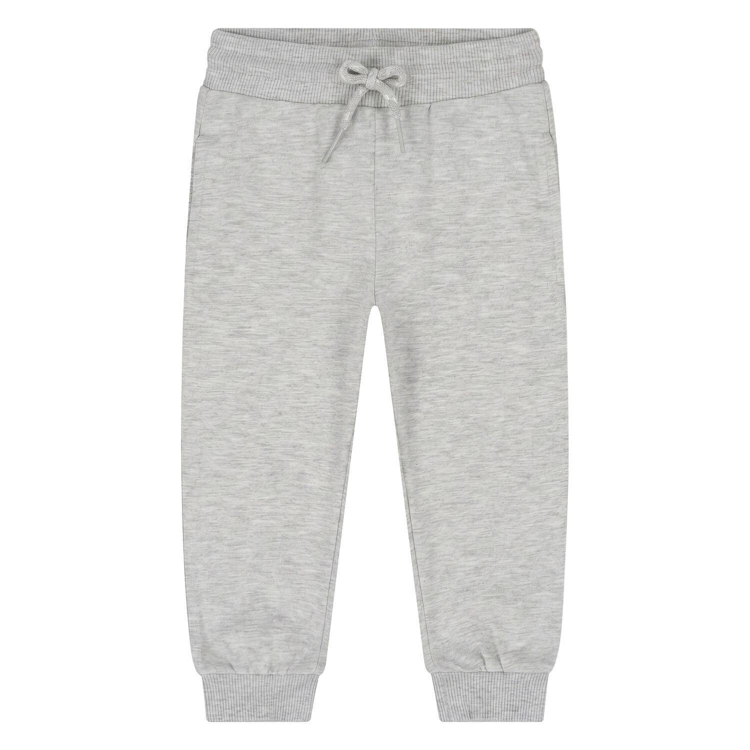 Younger Boys Grey Logo Joggers, 1, hi-res