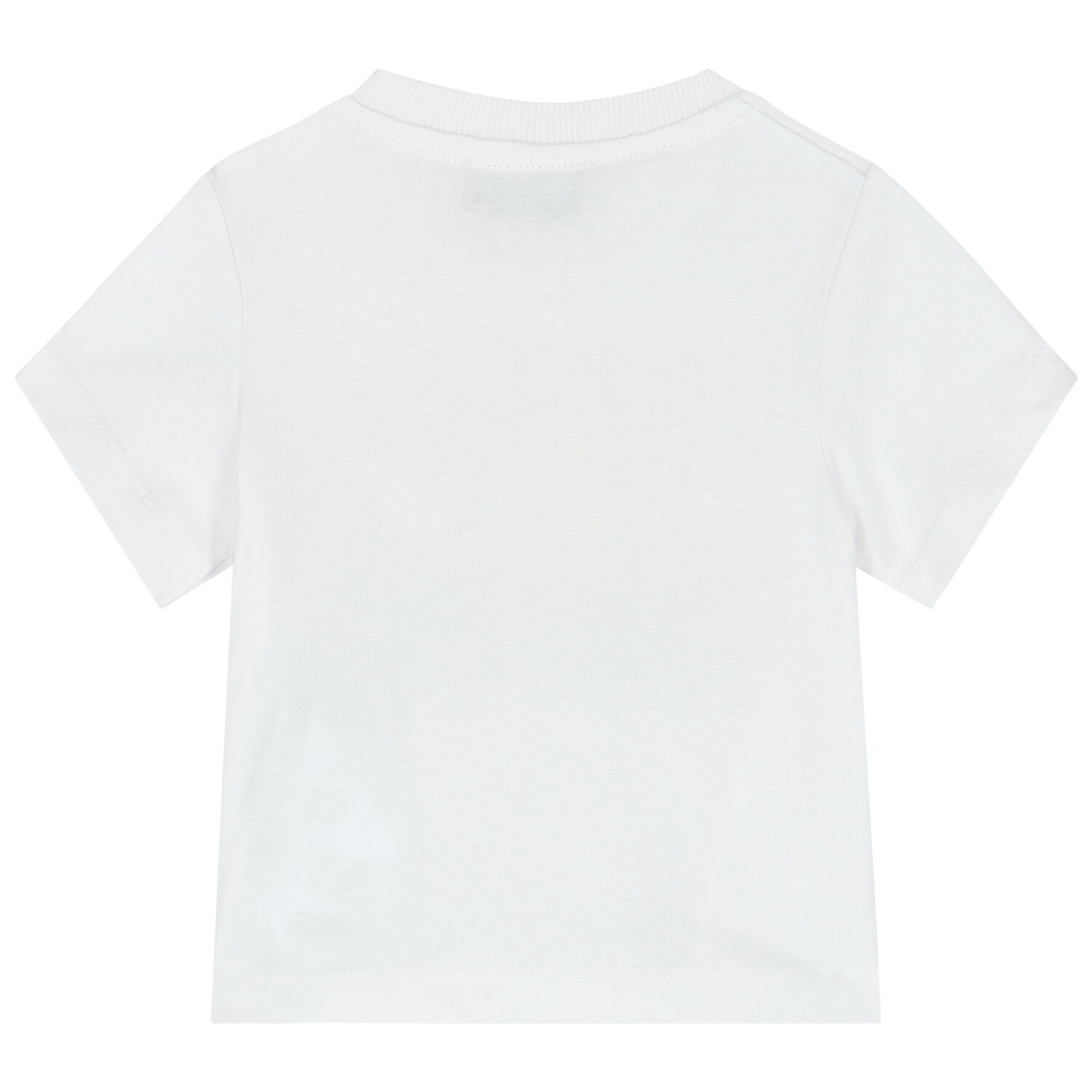 White Teddy Bear Logo T-Shirt, 5, hi-res image number null