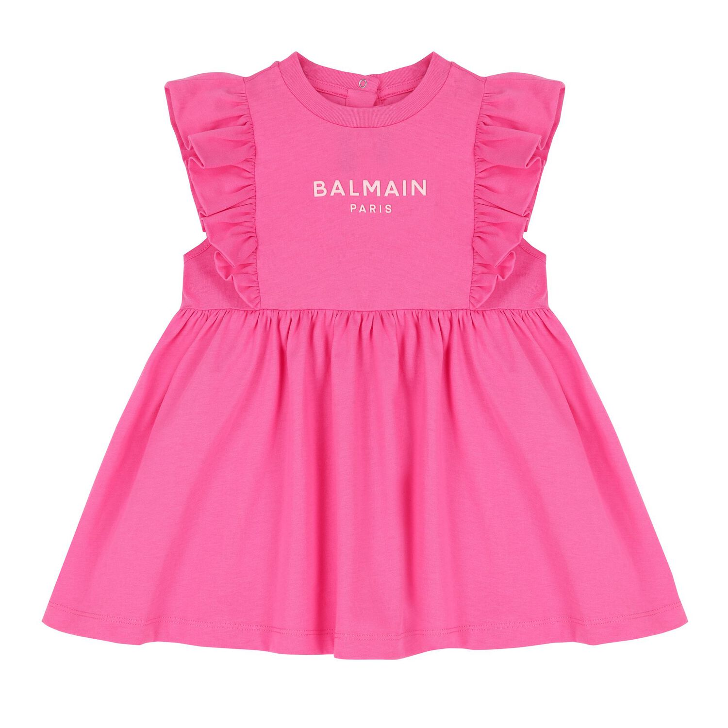 Younger Girls Pink Logo Dress Set, 1, hi-res