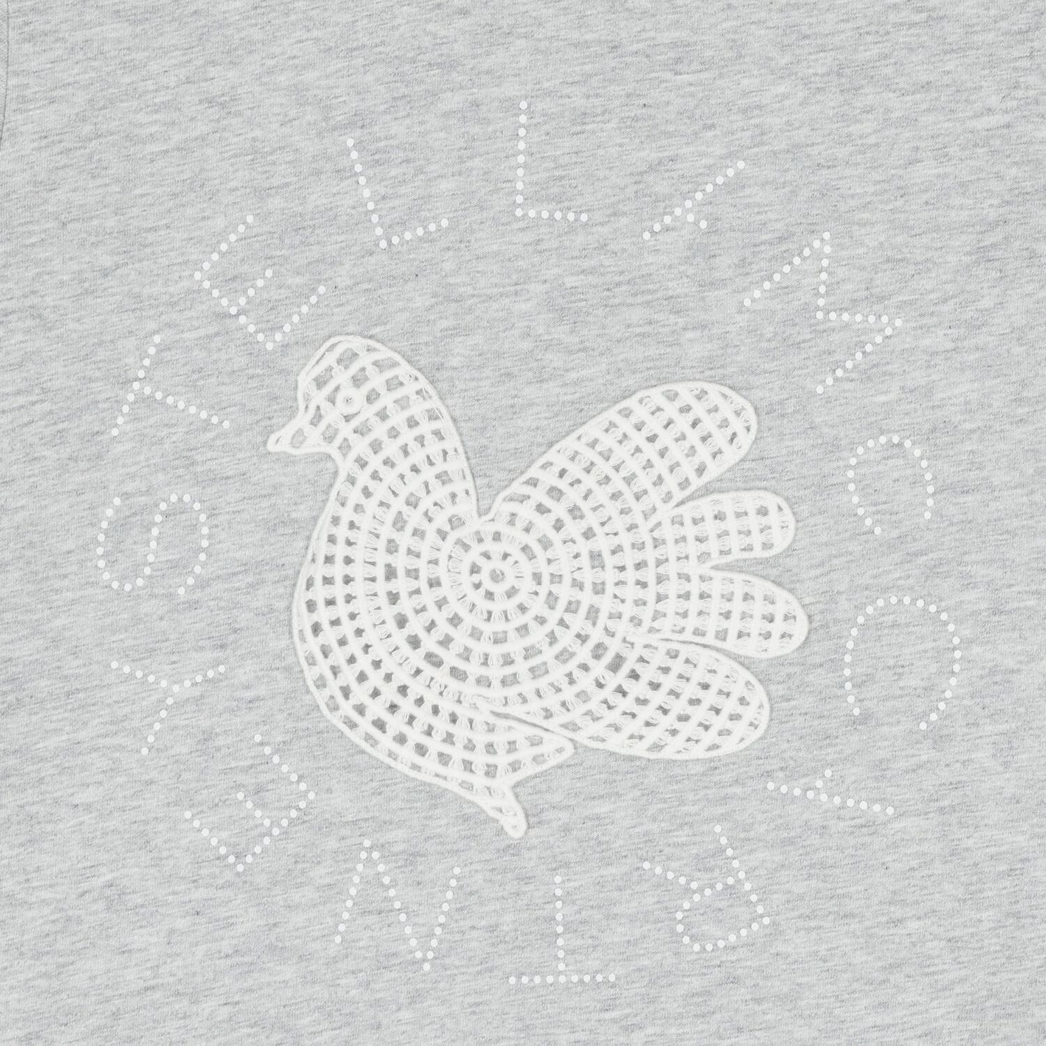 Girls Grey Logo T-Shirt, 2, hi-res