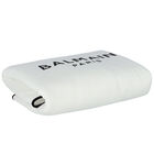 White Logo Baby Blanket, 1, hi-res