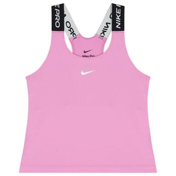 Girls Pink Logo Top