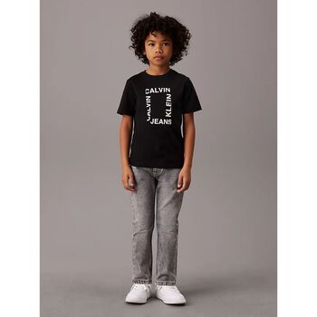 Boys Black Logo T-Shirt