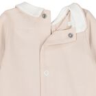 Beige & Ivory Flower Babygrows ( 2-Pack ), 2, hi-res