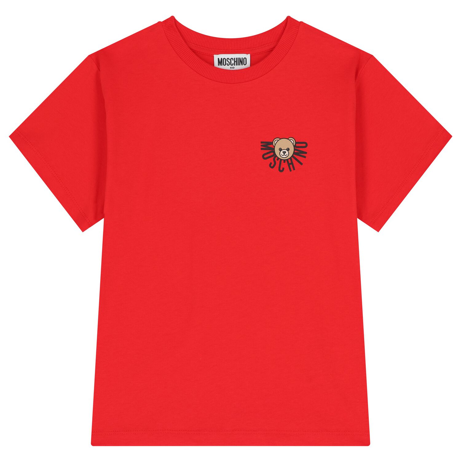 Red Teddy Bear Logo T-Shirt, 2, hi-res