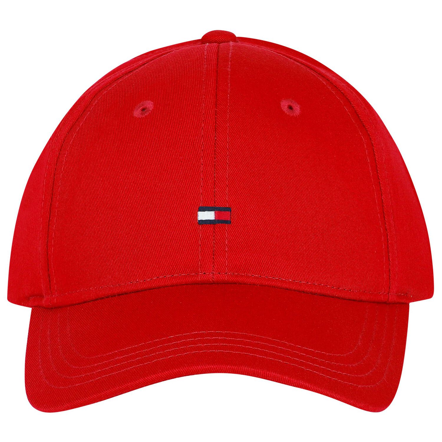 Boys Red Logo Cap, 4, hi-res
