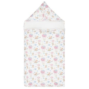 Baby Girls White Azalia Baby Nest