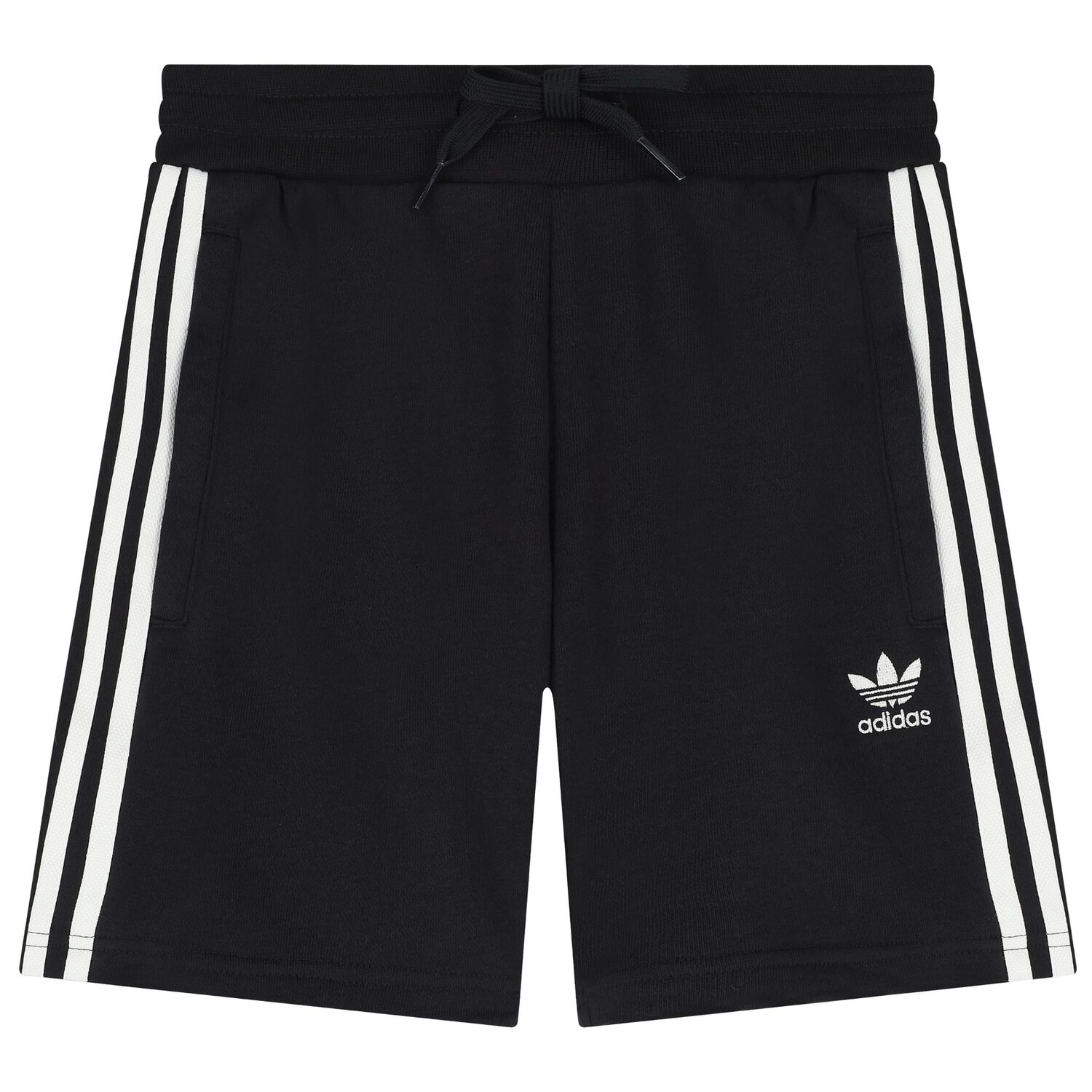 Black Logo Shorts, 1, hi-res