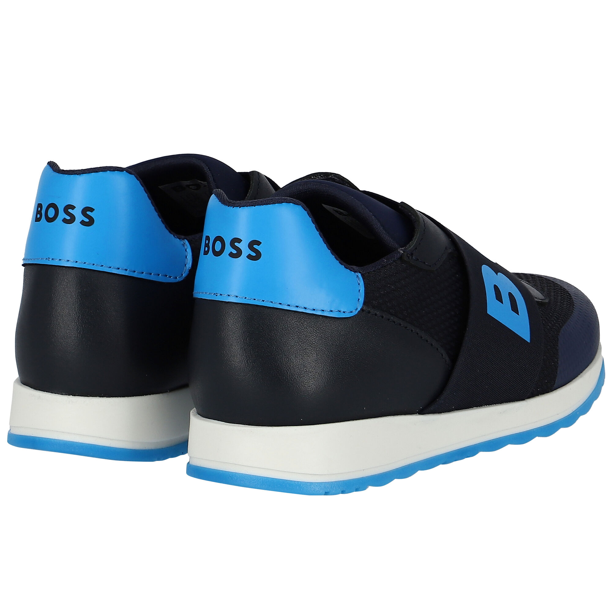 Boys hugo shop boss trainers