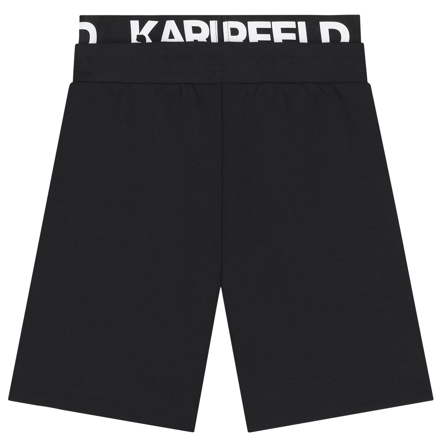 Boys Black Logo Shorts, 1, hi-res
