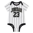 Baby Boys White & Black Jordan Logo Tracksuit Set (3 Piece), 1, hi-res