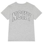 Boys Grey Logo T-Shirt, 2, hi-res