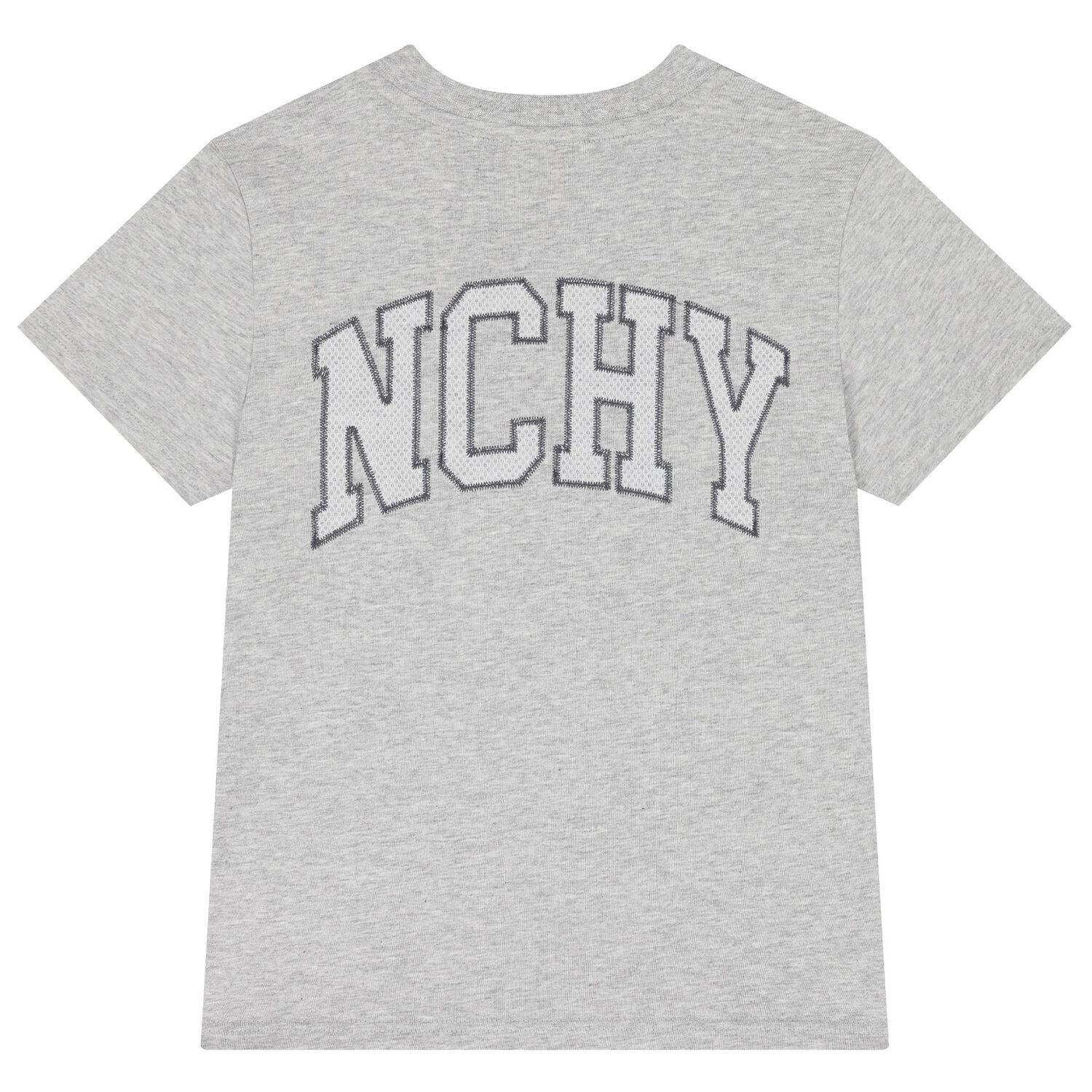 Boys Grey Logo T-Shirt, 2, hi-res