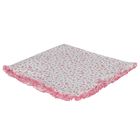 Baby Girls White & Pink Rose Renaissance Blanket, 1, hi-res