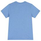 Boys Blue Logo T-Shirt, 1, hi-res