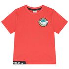 Boys Coral Whale T-Shirt, 1, hi-res