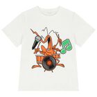  Boys White Bug T-Shirt, 1, hi-res