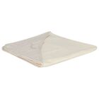 Beige Logo Baby Hooded Towel, 1, hi-res