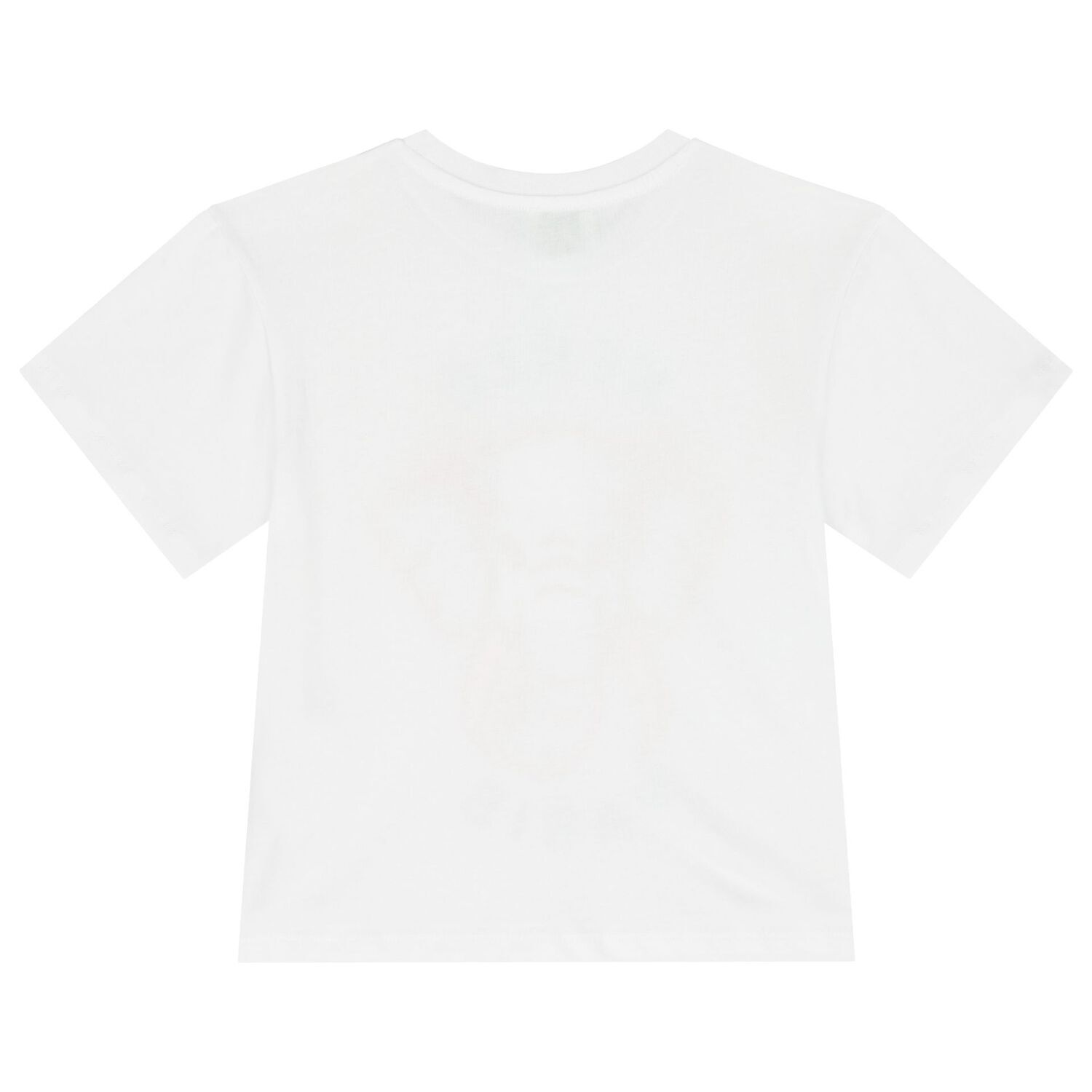 Girls White Elephant Logo T-Shirt, 1, hi-res