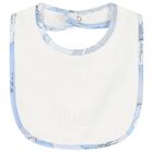 Baby Boys Ivory & Blue Geo Map Babygrow Gift Set, 1, hi-res