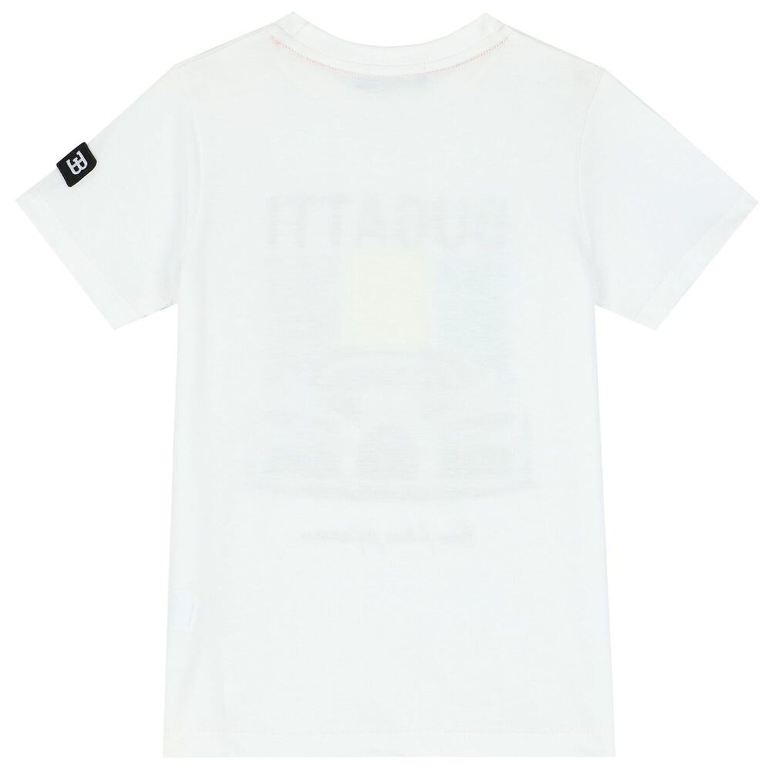 Boys White Logo T-Shirt, 1, hi-res