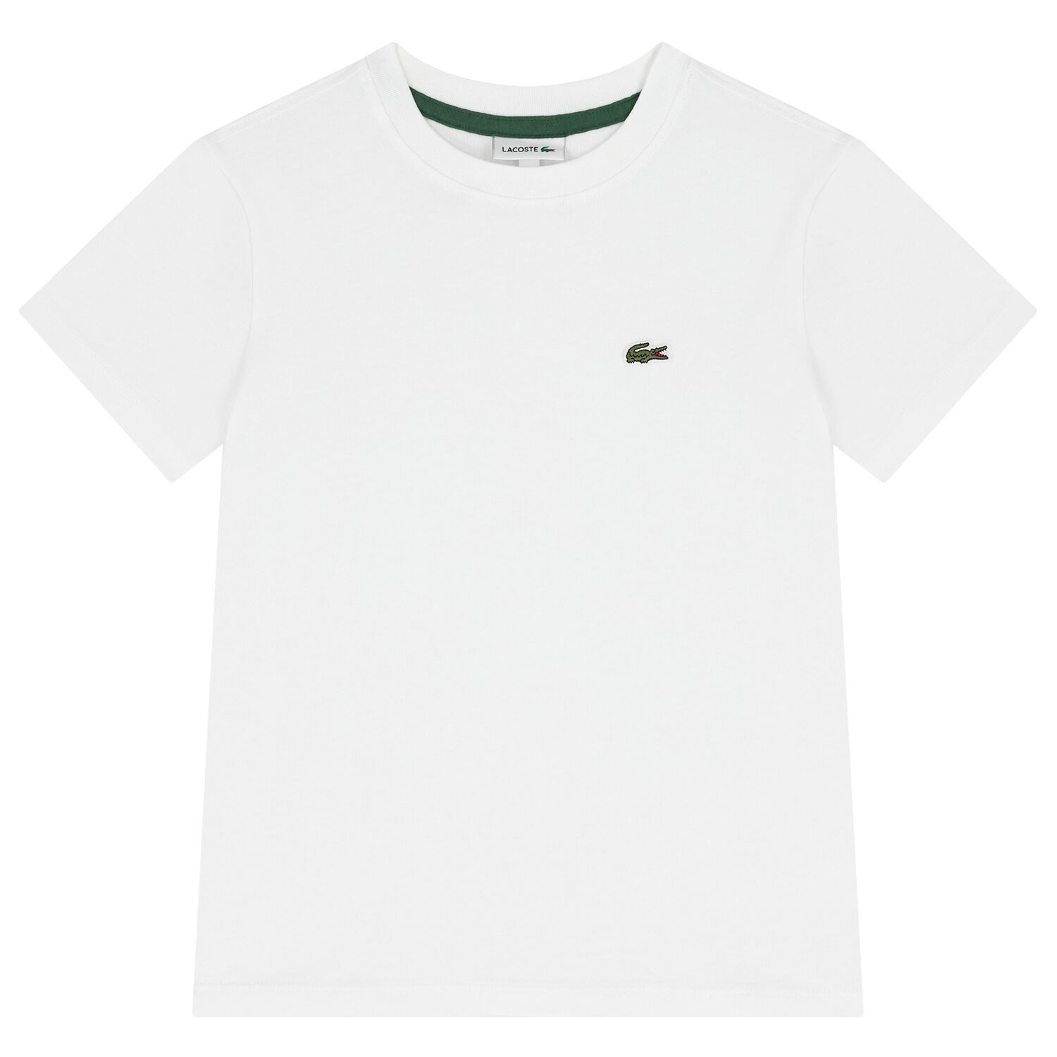 Boys White Logo T-Shirt, 1, hi-res