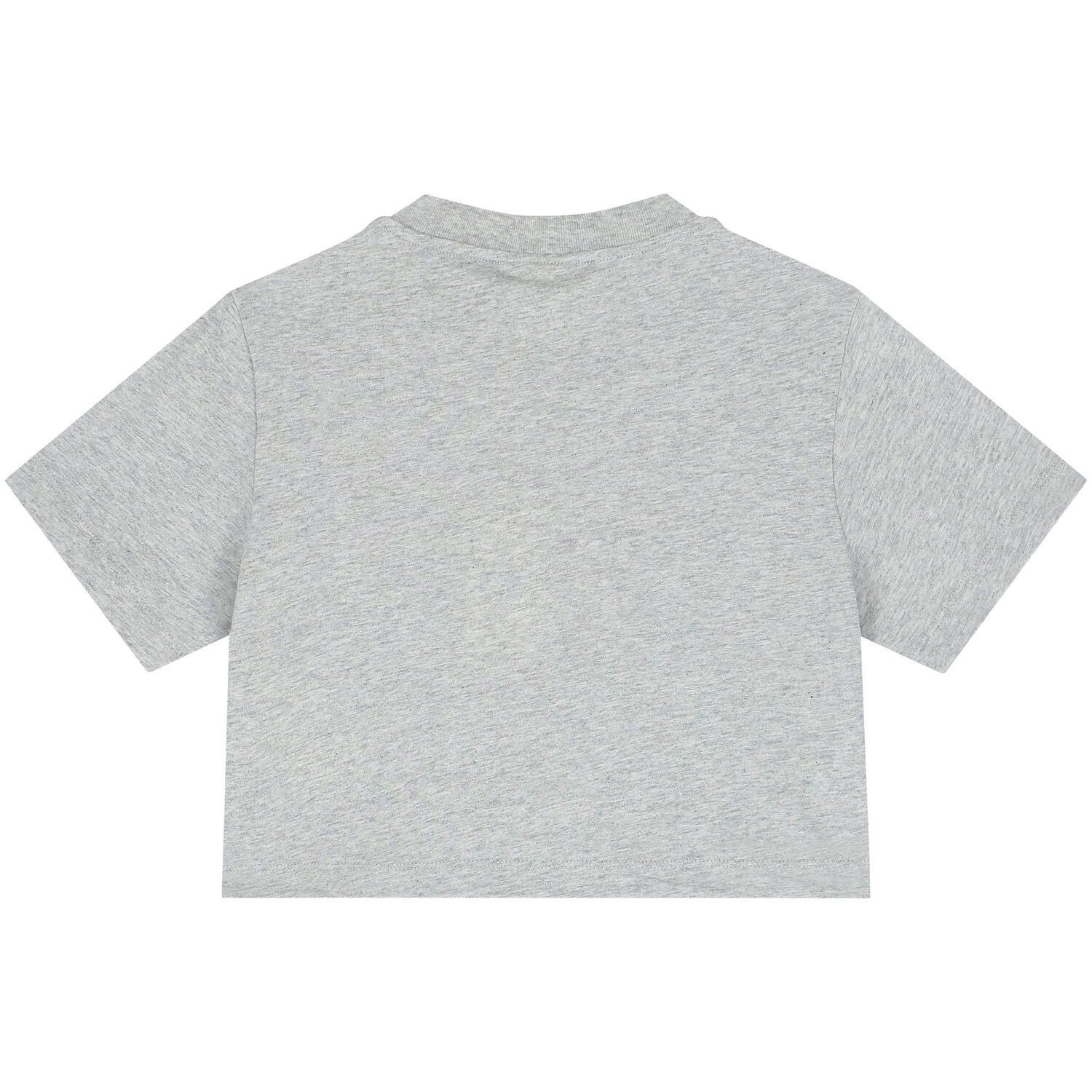 Girls Grey Logo T-Shirt, 1, hi-res