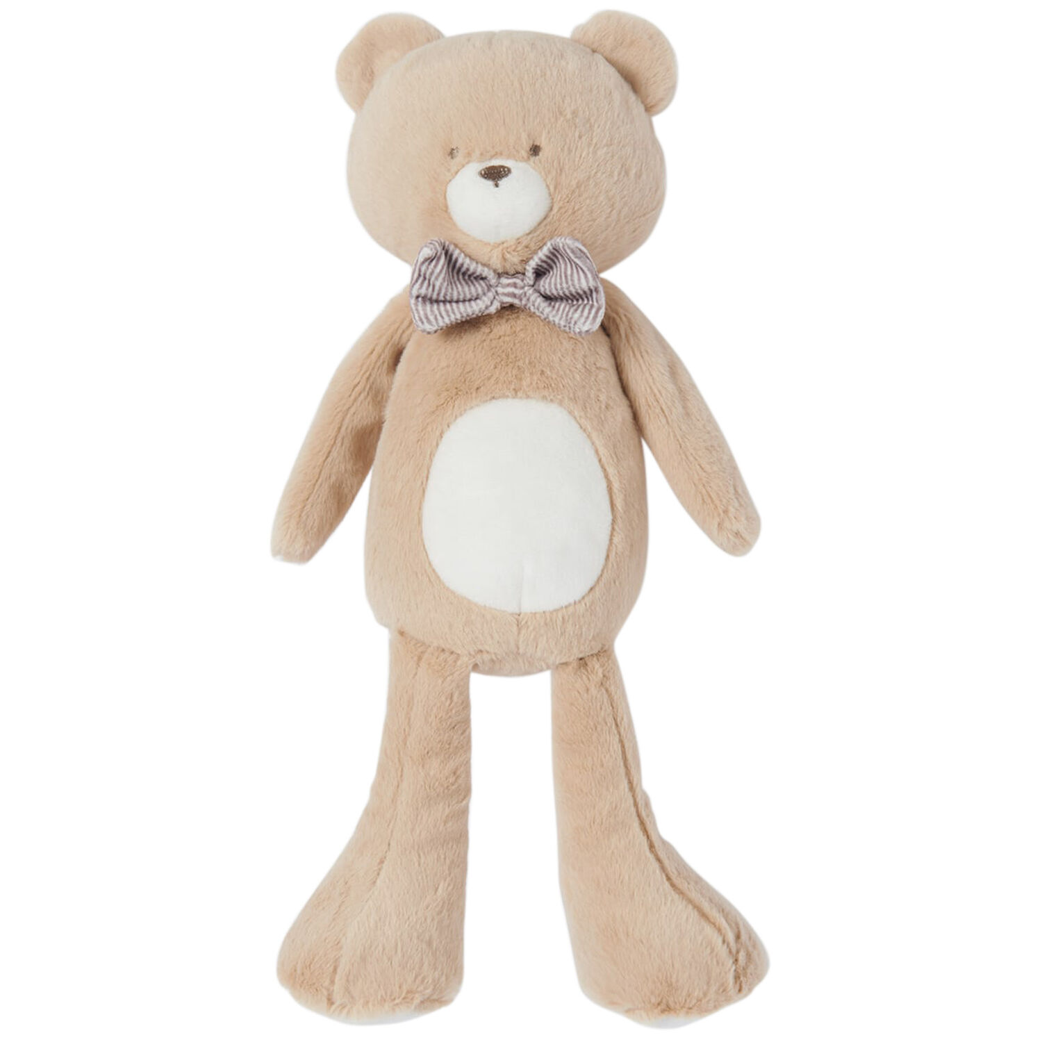 Beige & White Teddy Bear, 1, hi-res
