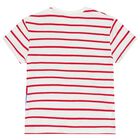 Baby Boys White, Red & Blue Shorts Set, 1, hi-res