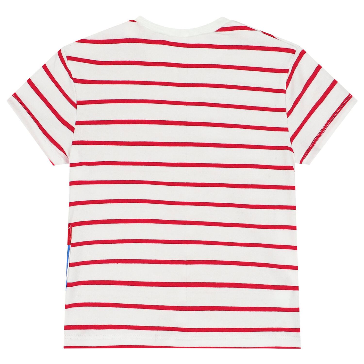 Baby Boys White, Red & Blue Shorts Set, 1, hi-res