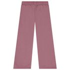 Girls Pink Wide Leg Trousers, 1, hi-res