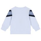 Baby Boys Blue Logo Tracksuit Set, 1, hi-res