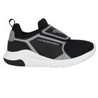 Black & White Logo Trainers, 1, hi-res
