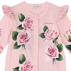Baby Girls Pink Rose Babygrow Gift Set, 1, hi-res