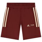 Navy Blue & Red Marvel Logo Shorts Set, 1, hi-res