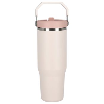 Girls Pink Ice Flow Flip Straw Tumbler