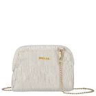 Girls Beige & Silver Handbag, 1, hi-res