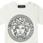 Ivory Logo Medusa T-Shirt, 1, hi-res