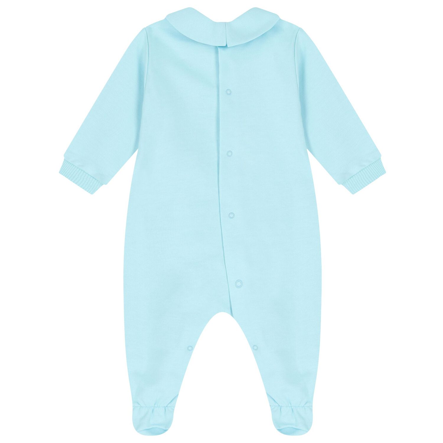 Blue Teddy Bear Logo Babygrow Gift Set, 4, hi-res