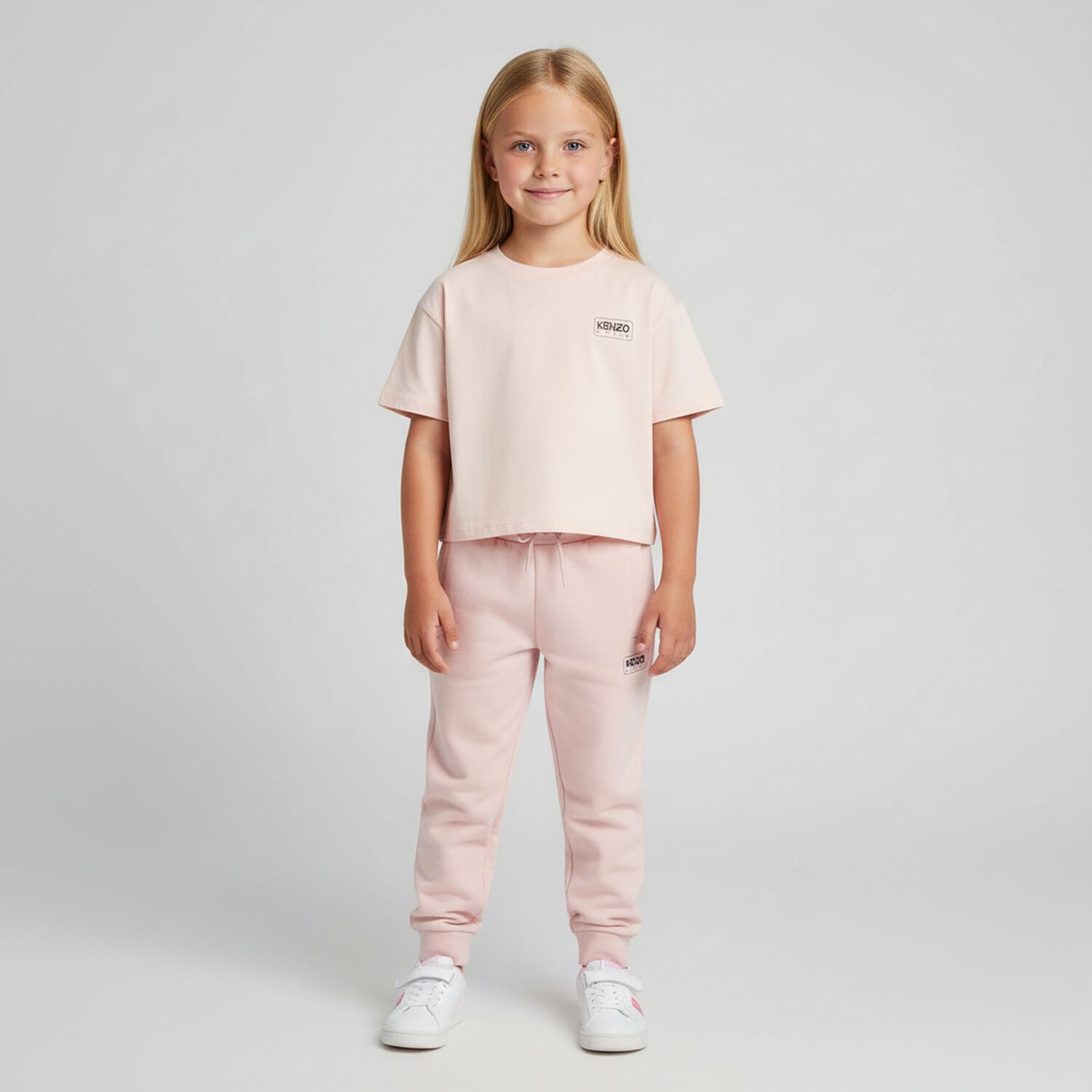 Girls Pink Logo T-Shirt, 1, hi-res