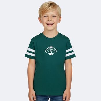 Boys Green Logo T-Shirt